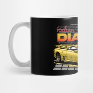 Italian Supercar Diablo Mug